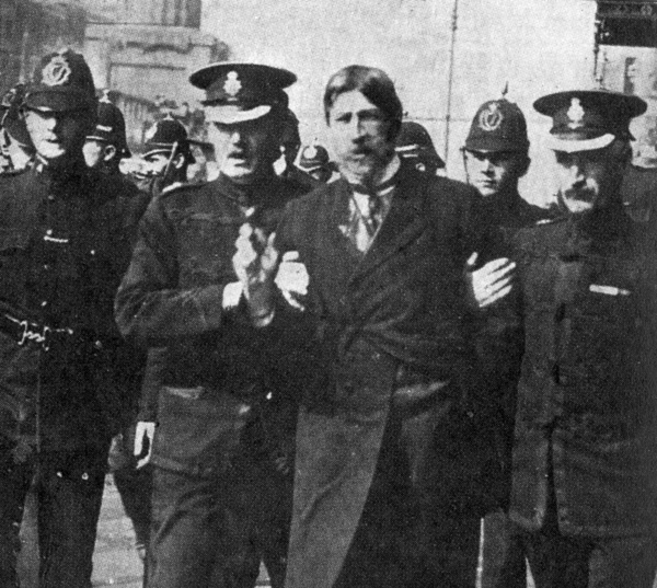 The whiniest bitch of all, Jim Larkin, is given a gentle reminder by the cops that for all the squalor and exploitation, at least he is not living in the ancient Aztec Empire having his heart ripped out as a sacrifice to the sun god
